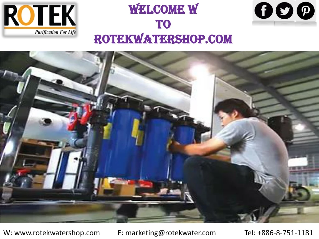 welcome w to rotekwatershop com