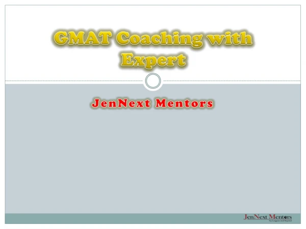 Planning For GMAT with GMAT Coaching in Delhi