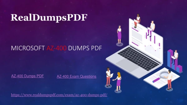 Latest Microsoft Az-400 Dumps Pdf for Exams Revision Guaranteed