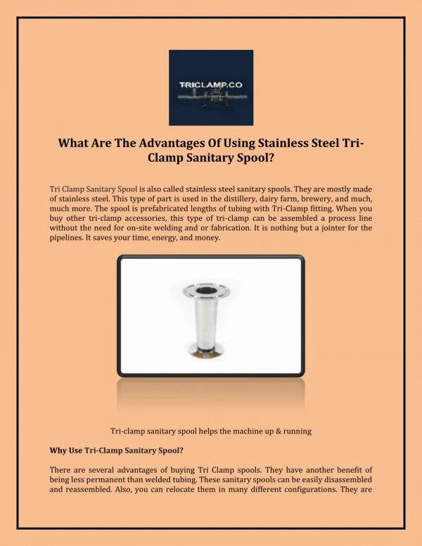 what are the advantages of using stainless steel
