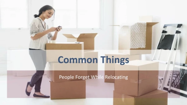 common things