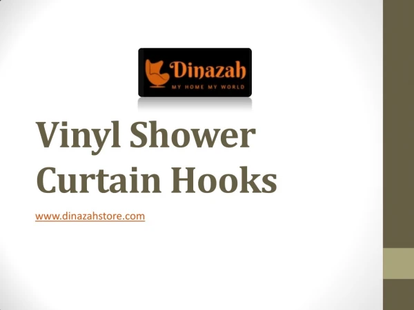 Vinyl Shower Curtain Hooks
