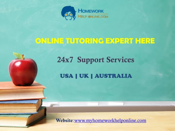 Online Homework Help USA,UK | 24X7 Help