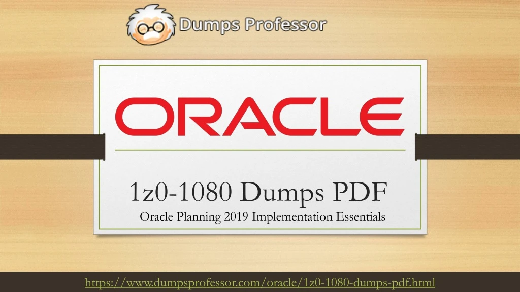 1z0 1080 dumps pdf