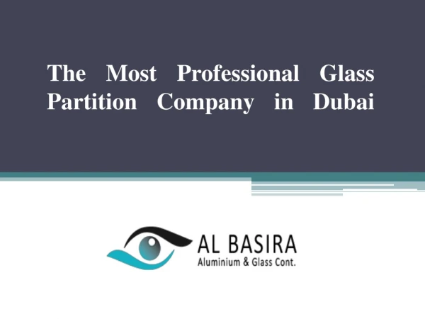 The Most Trusted Glass Room Company in Dubai