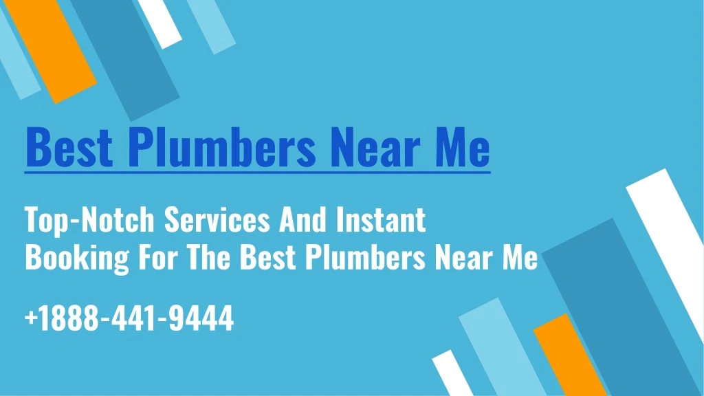 best plumbers near me top notch services