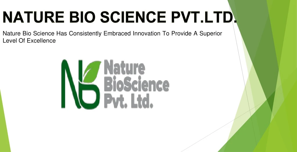 nature bio science pvt ltd