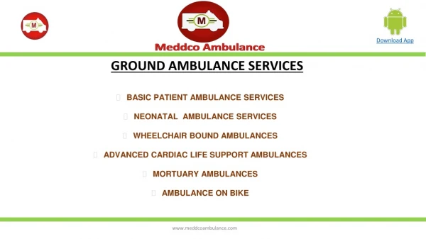 24*7 Online Booking Ambulance Services In India | Emergency Ambulance App