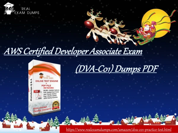 Amazon DVA-C01 Exam Study Best Guide -  DVA-C01 Practice Test RealExamDumps.com