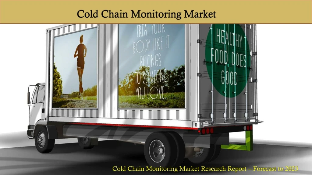 cold chain monitoring market