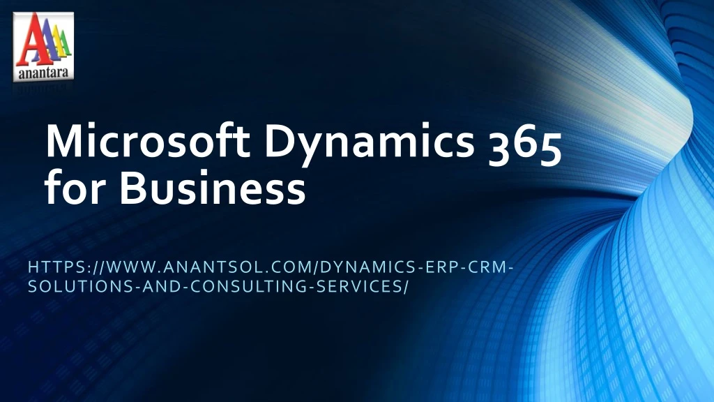 microsoft dynamics 365 for business