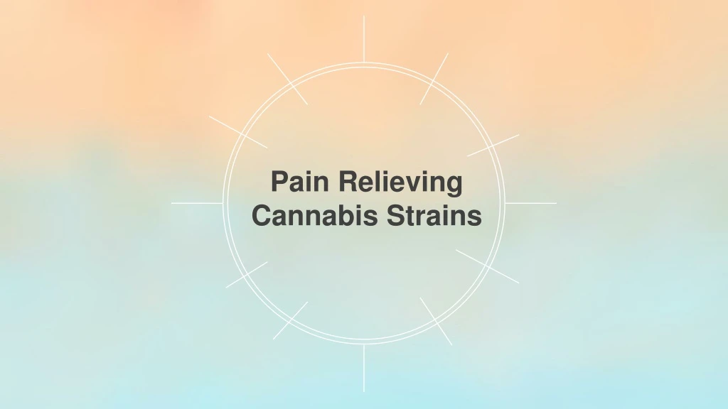pain relieving cannabis strains