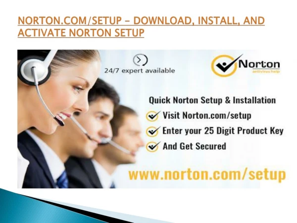 NORTON.COM/SETUP - DOWNLOAD, INSTALL, AND ACTIVATE NORTON SETUP
