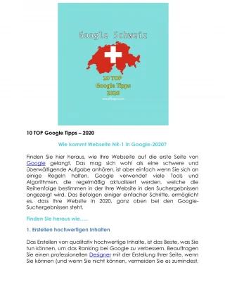 SEO Trends 2020 - slide 1