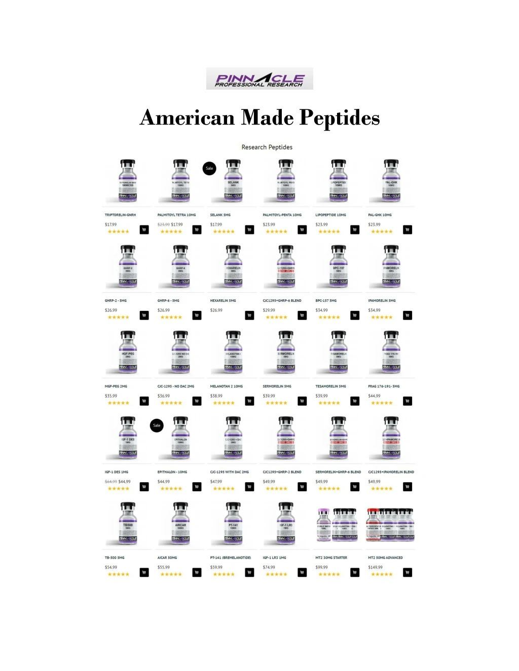 american made peptides
