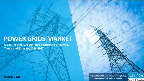 Power Grids Market-Forecast & Opportunity, 2014-2027 l Industry Report