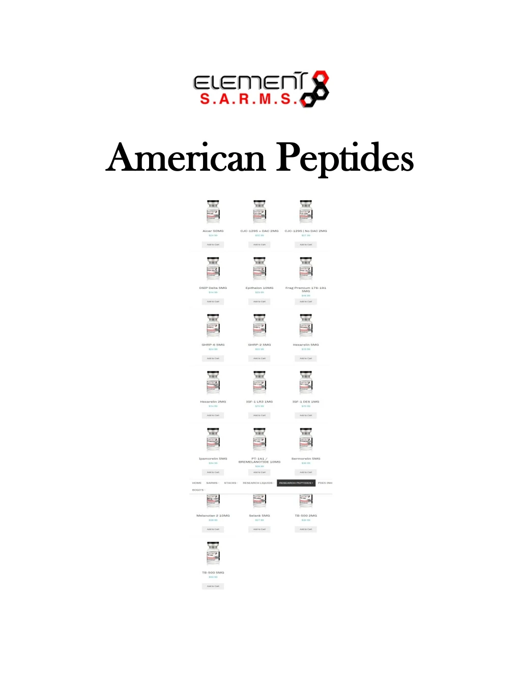 american peptides american peptides