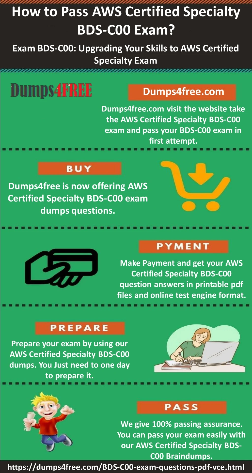 how to pass aws certified specialty bds c00 exam