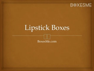 Lipstick boxes for packaging discounted price on Christmas sale - slide 1