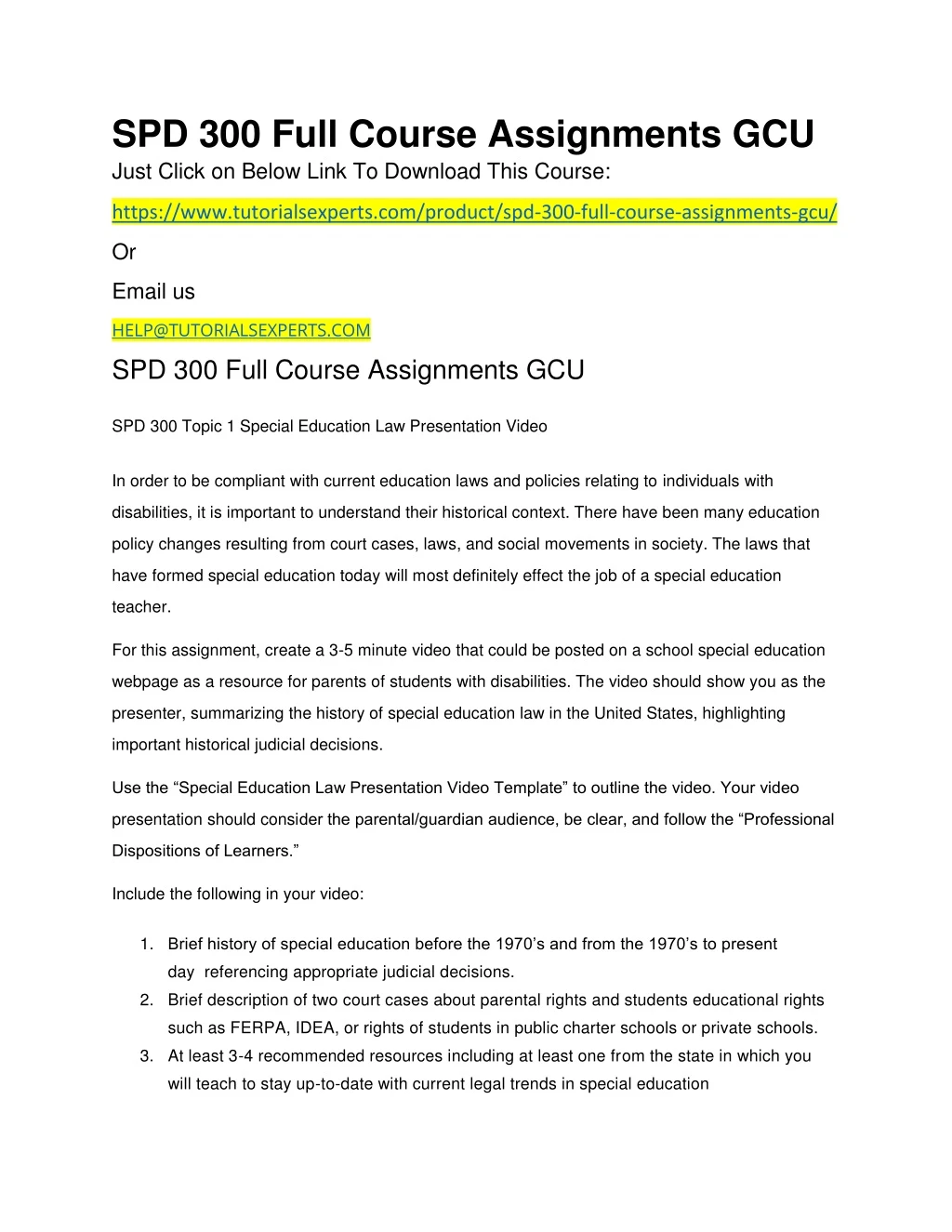 spd 300 full course assignments gcu just click