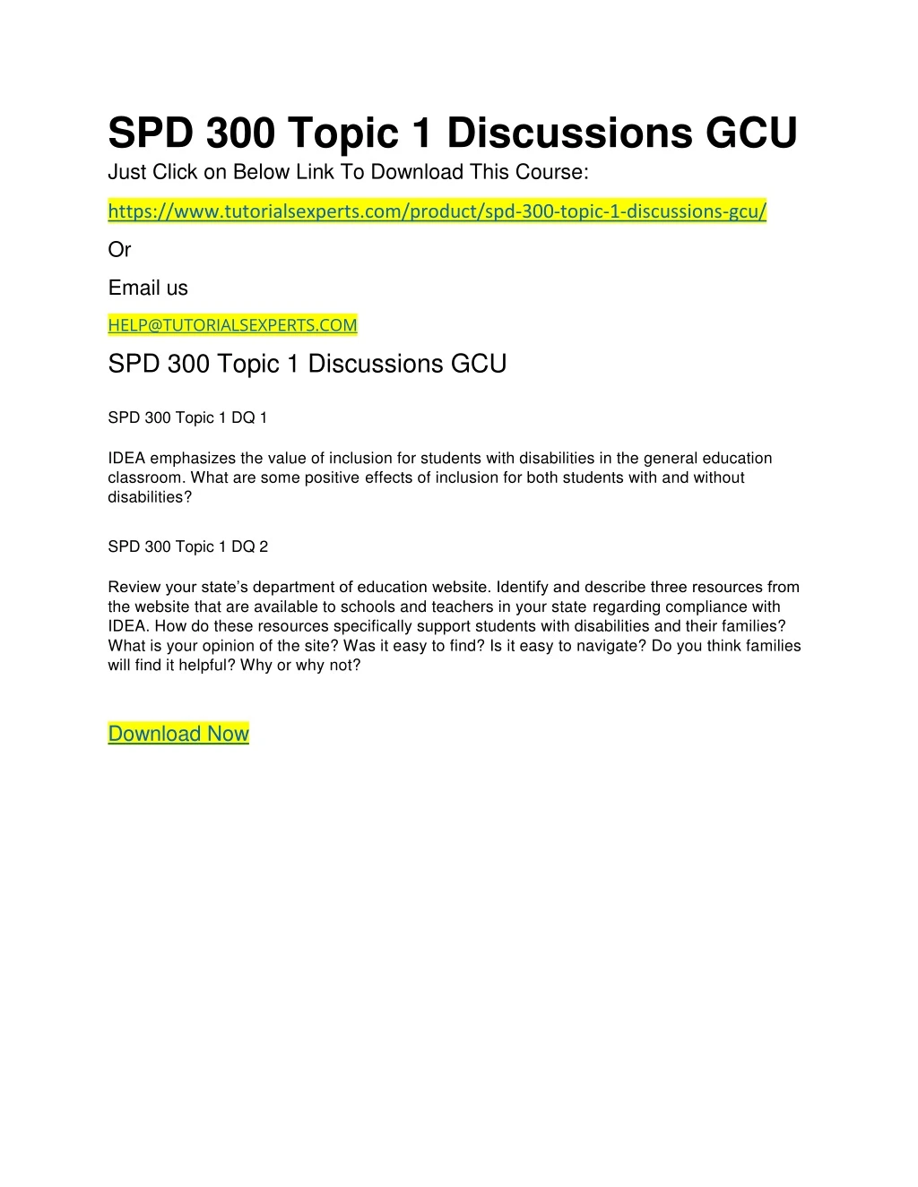 spd 300 topic 1 discussions gcu just click