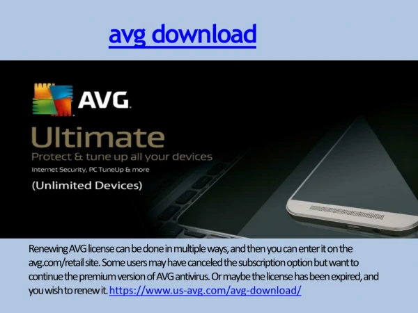 avg download