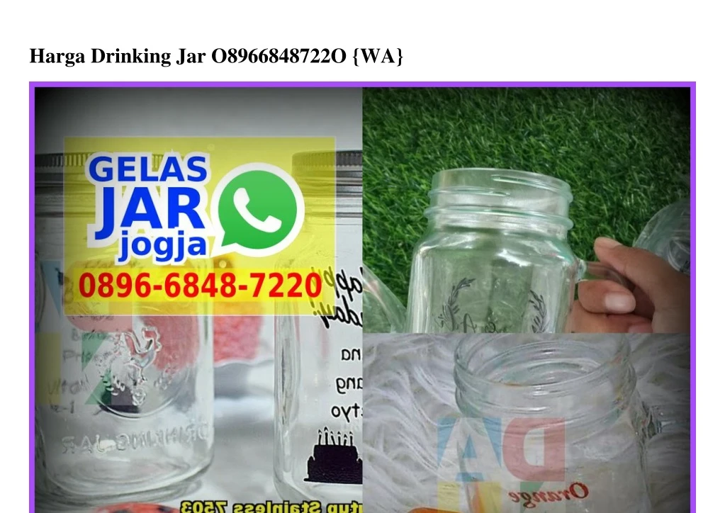 harga drinking jar o8966848722o wa