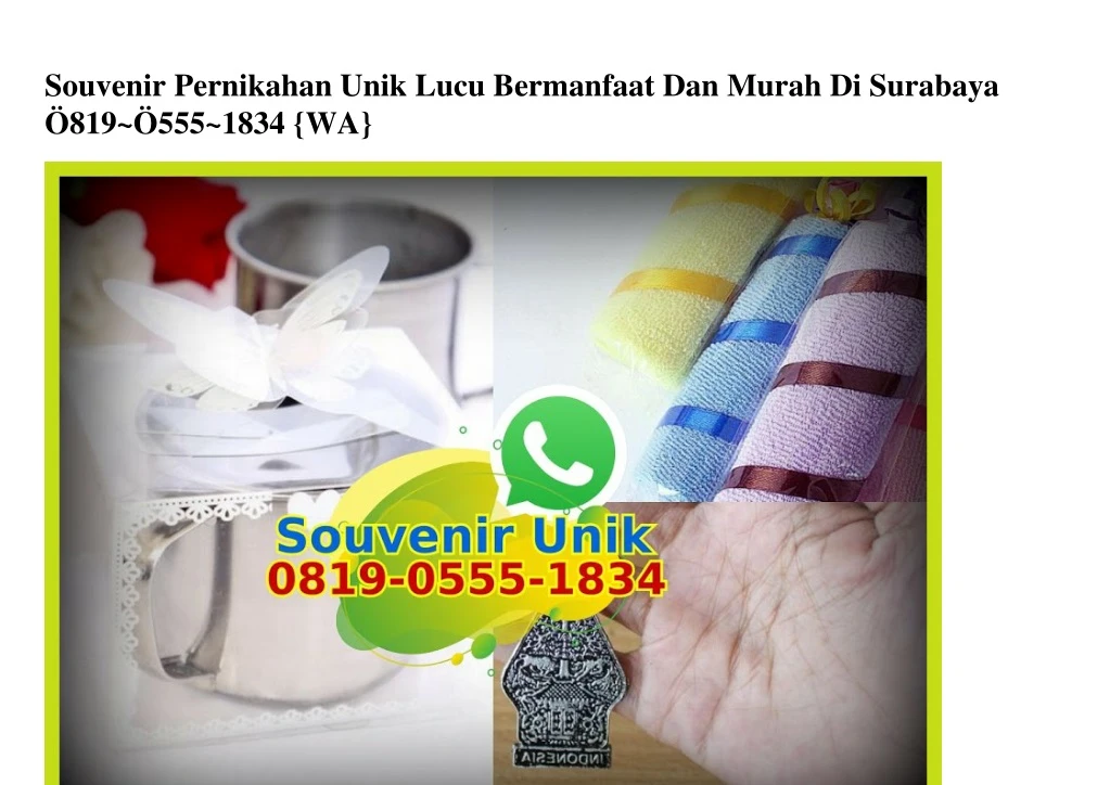 souvenir pernikahan unik lucu bermanfaat