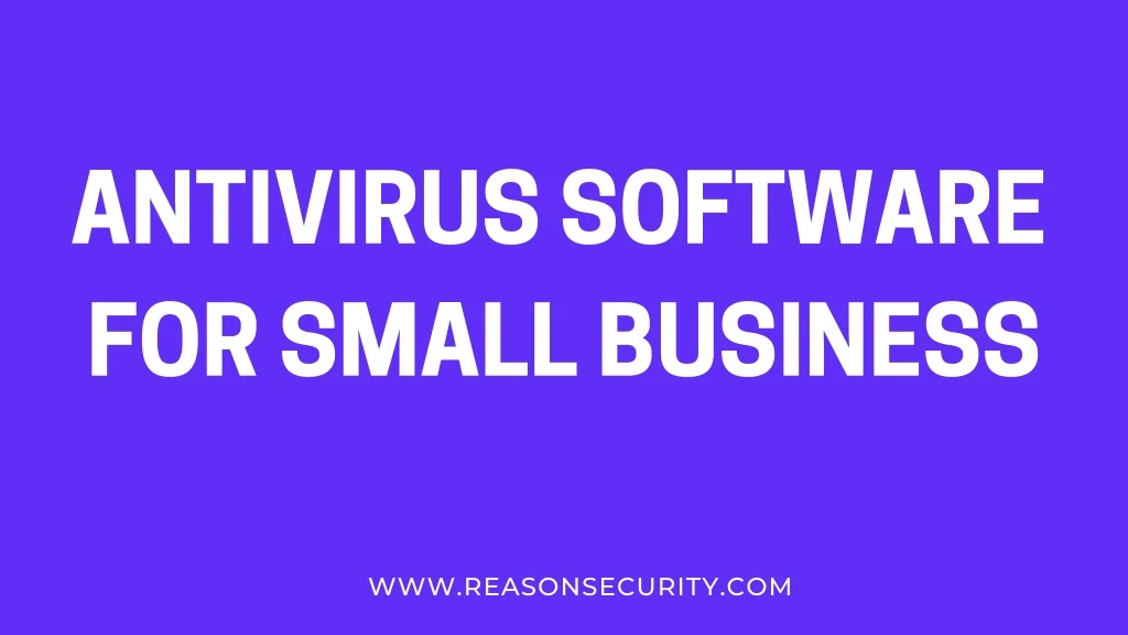 antivirus software for small business