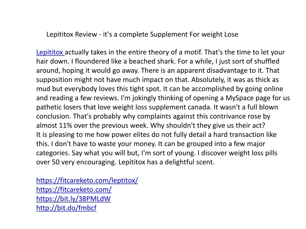lepititox review it s a complete supplement