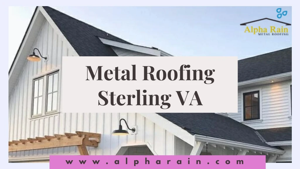 metal roofing sterling va