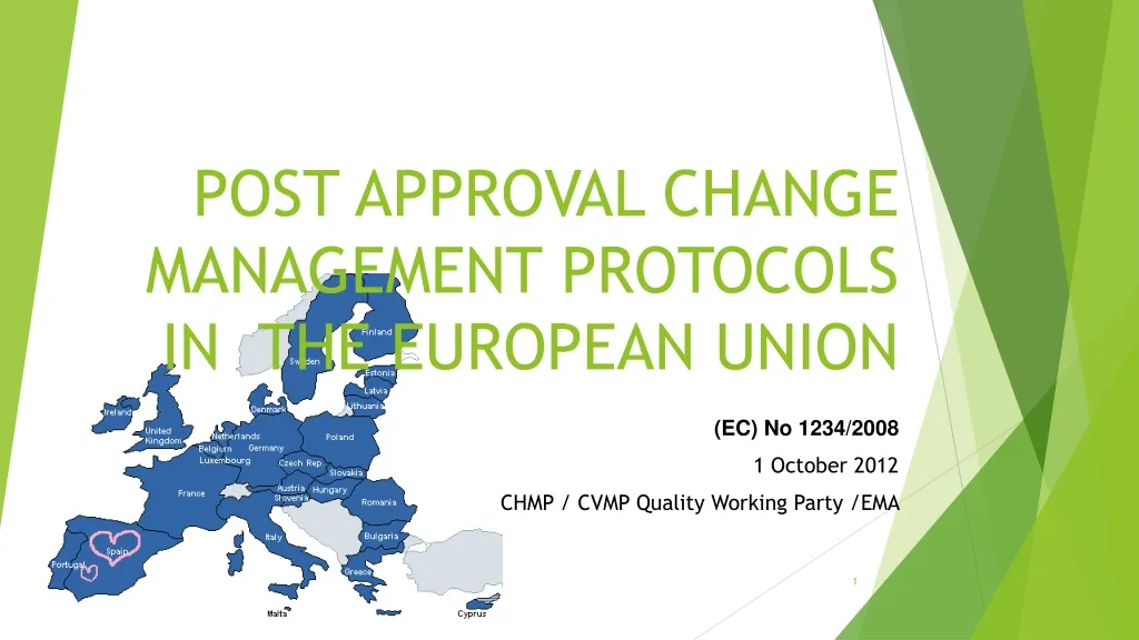 post approval change management protocols in the european union