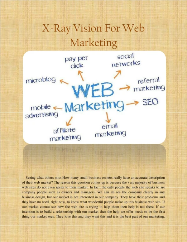 marketing web