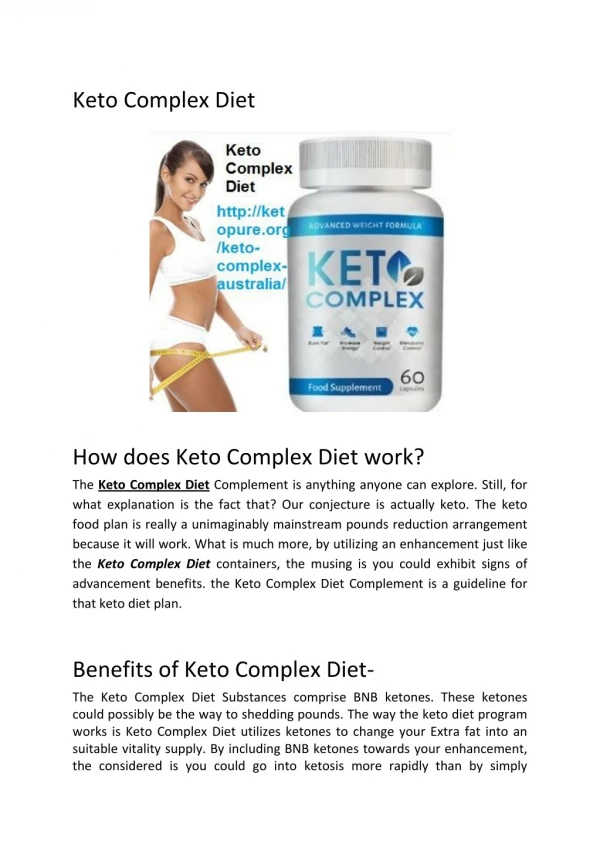 Keto Complex Diet