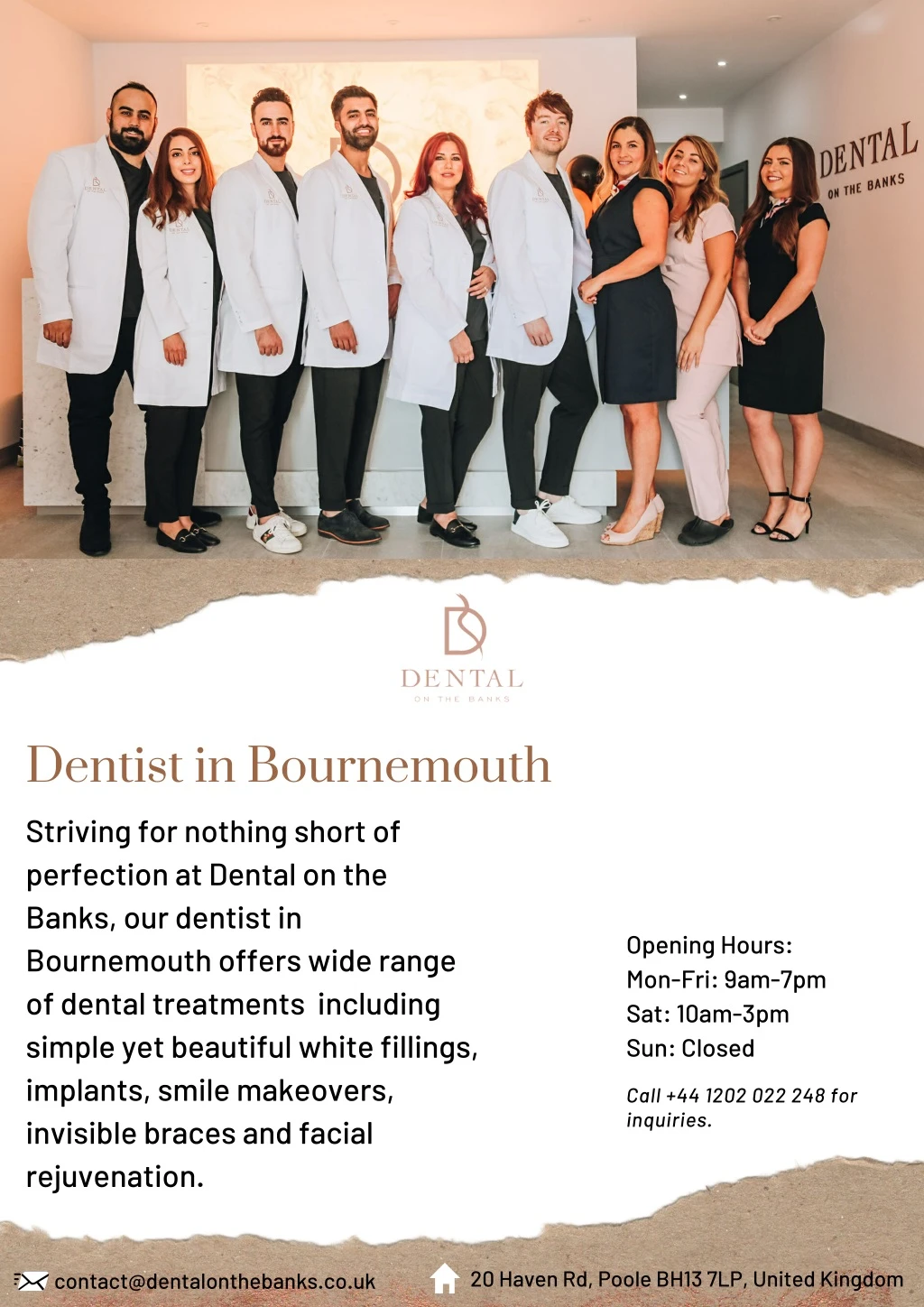 dentist in bournemouth striving for nothing short