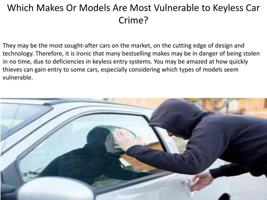which makes or models are most vulnerable