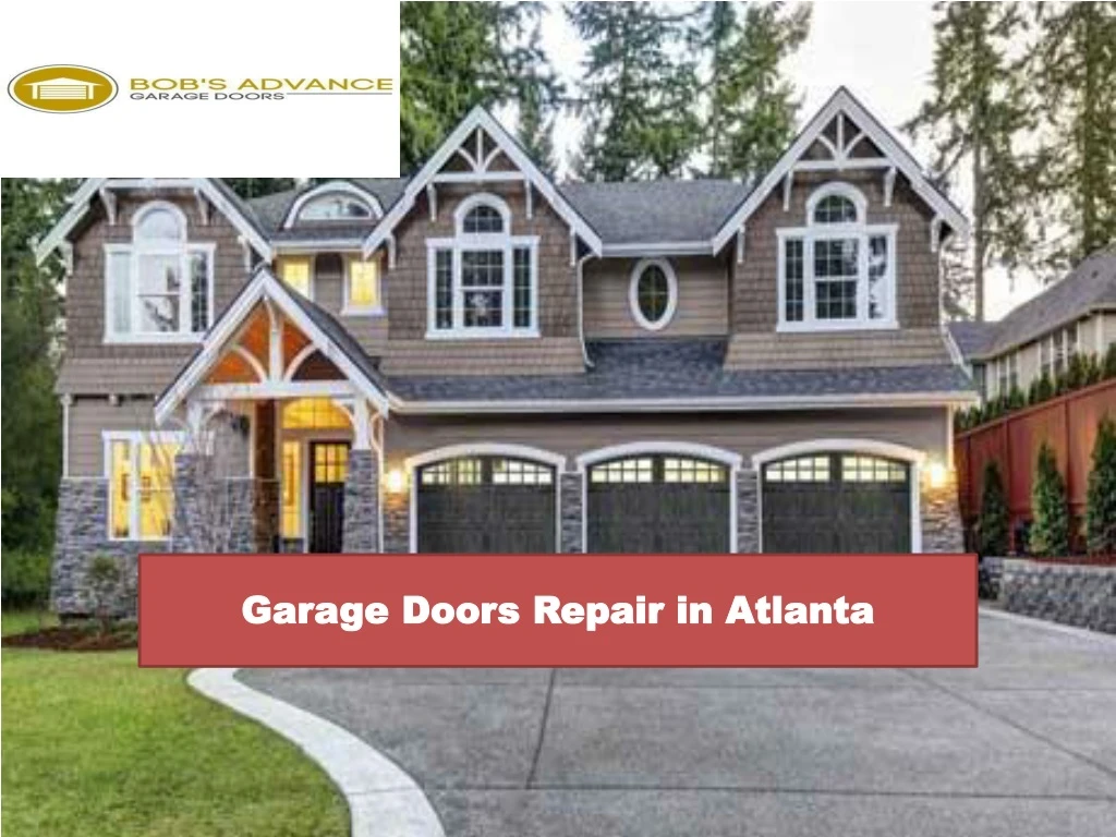 garage doors repair in atlanta