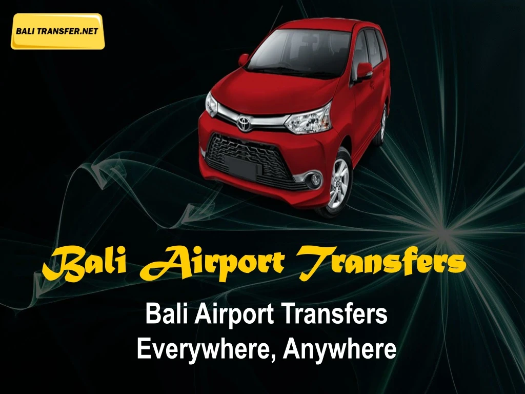 bali airport transfers