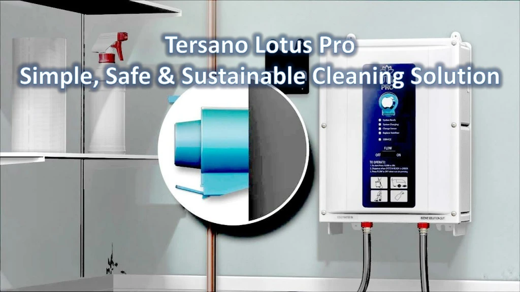 tersano lotus pro simple safe sustainable