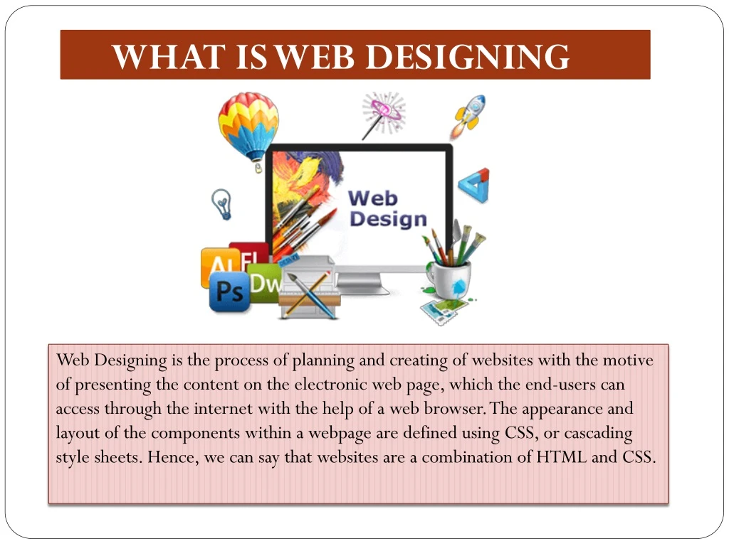 what is web designing