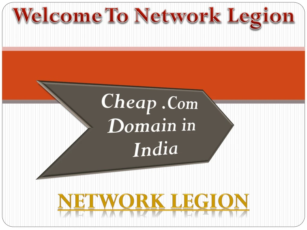 welcome to network legion