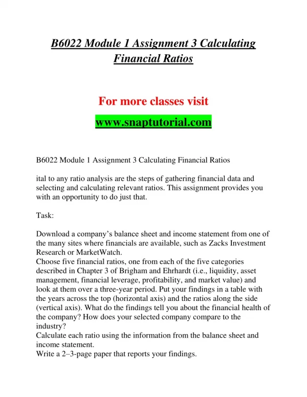 b6022 module 1 assignment 3 calculating financial