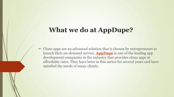 Appdupe Reviews | Appdupe Client Reviews | Appdupe