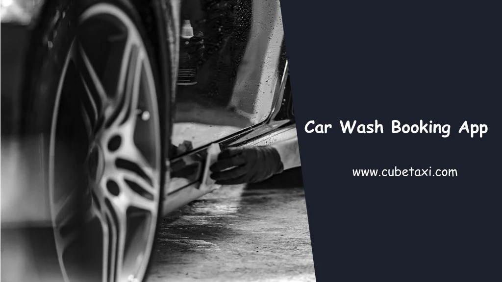 car wash booking app