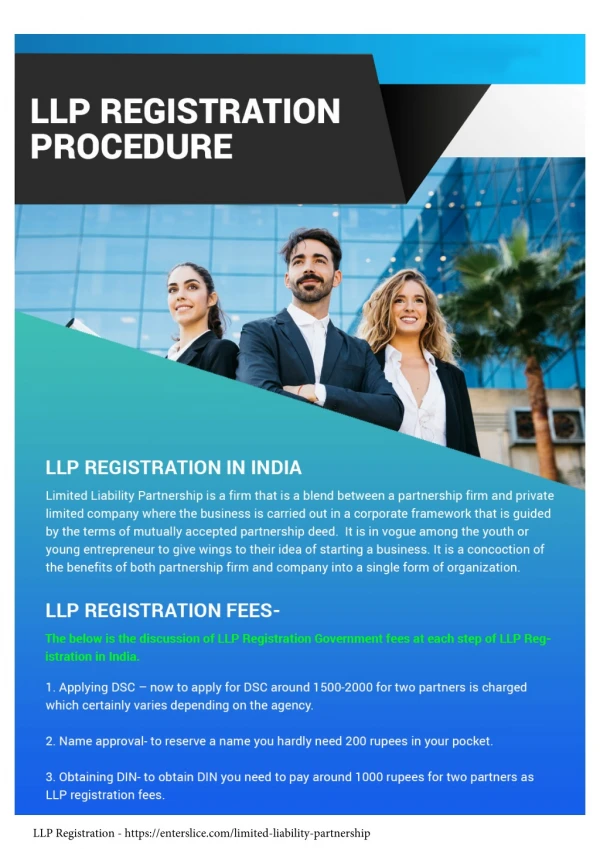 llp registration https enterslice com limited