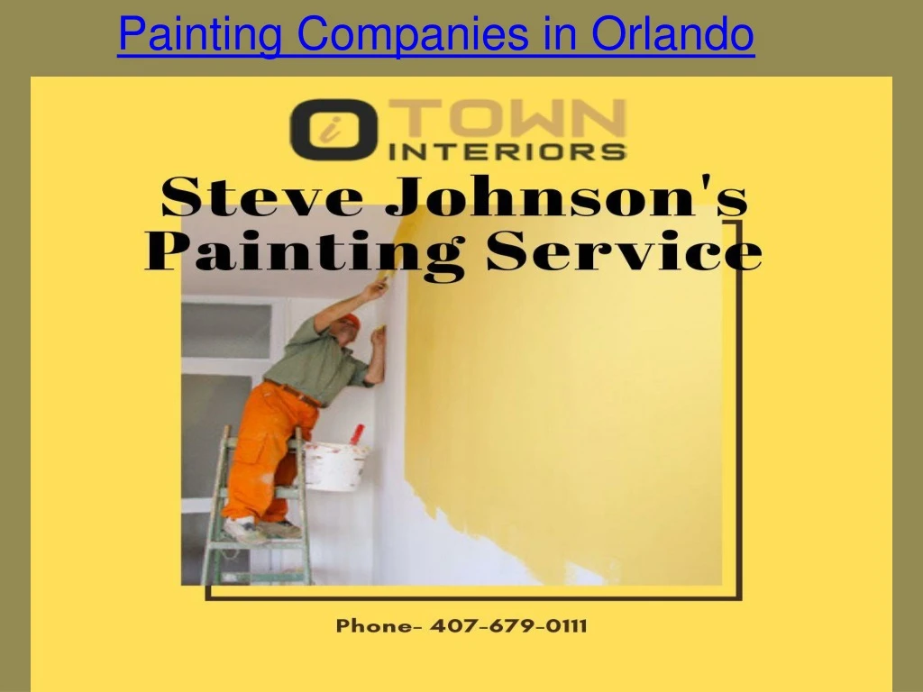 painting companies in orlando