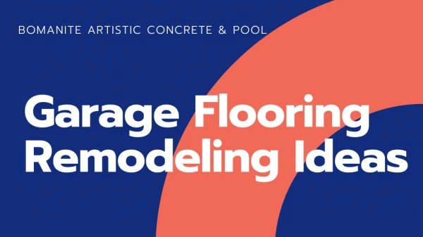 Garage Flooring Remodeling Ideas