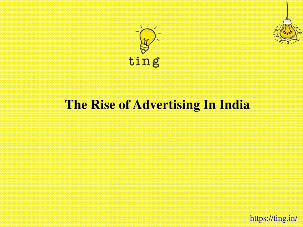 the rise of advertising in india