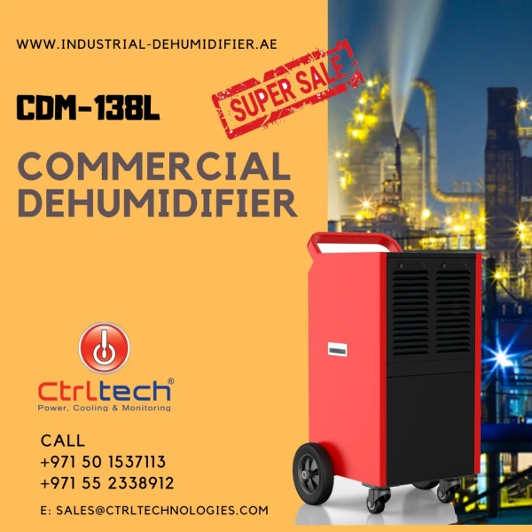 CDM-138L industrial Dehumidifier Sale #dehumidifier #IndustrialDehumidifier #UAE
