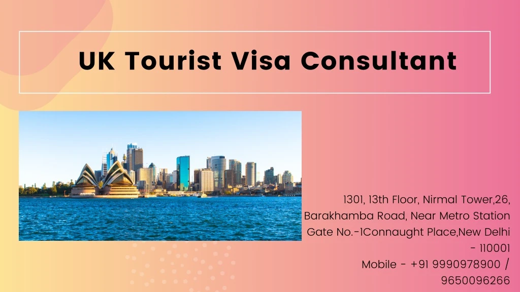 uk tourist visa consultant